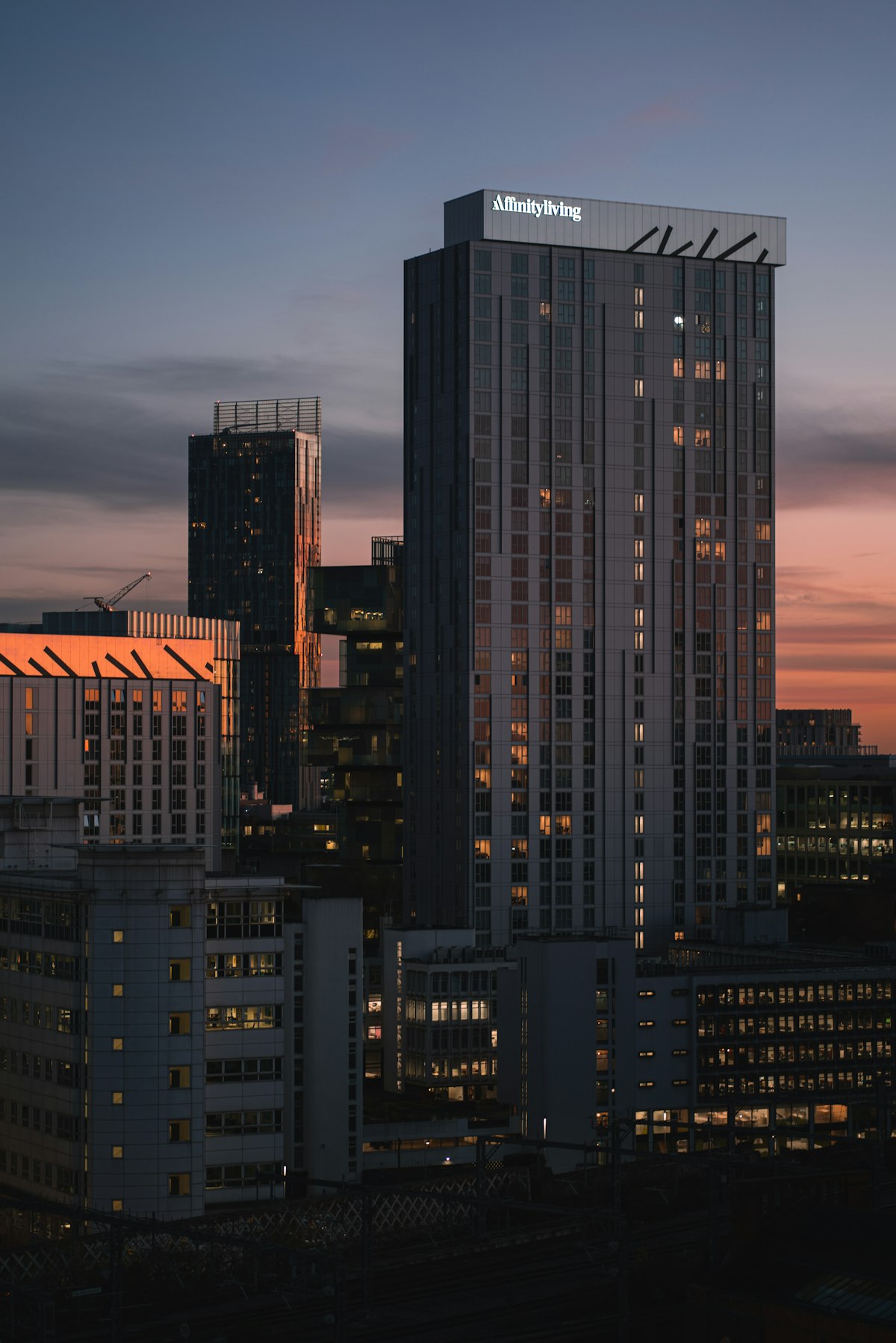 Manchester skyline